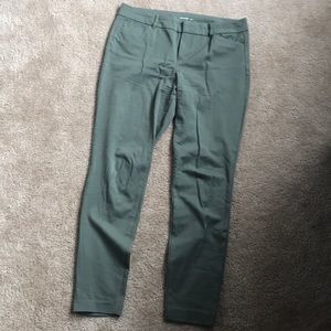 Old NavyMid-Rise Pixie Full-Length Pants, Arugula
